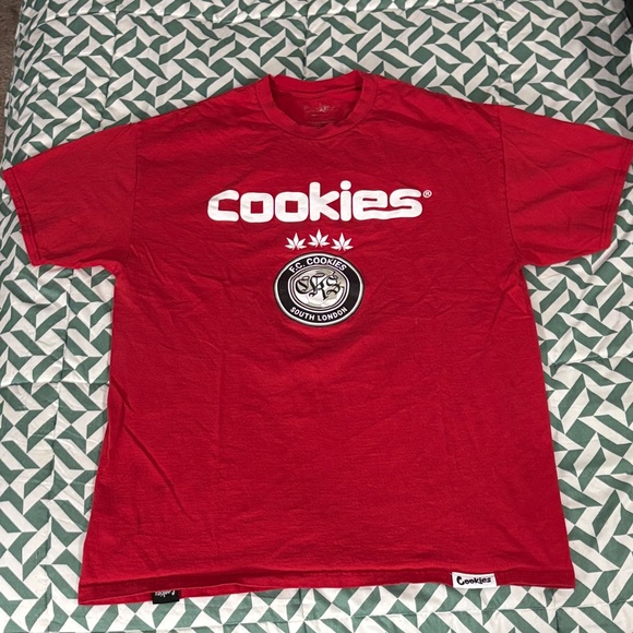 Cookies Red Short Sleeve Tee - Picture 1 of 3